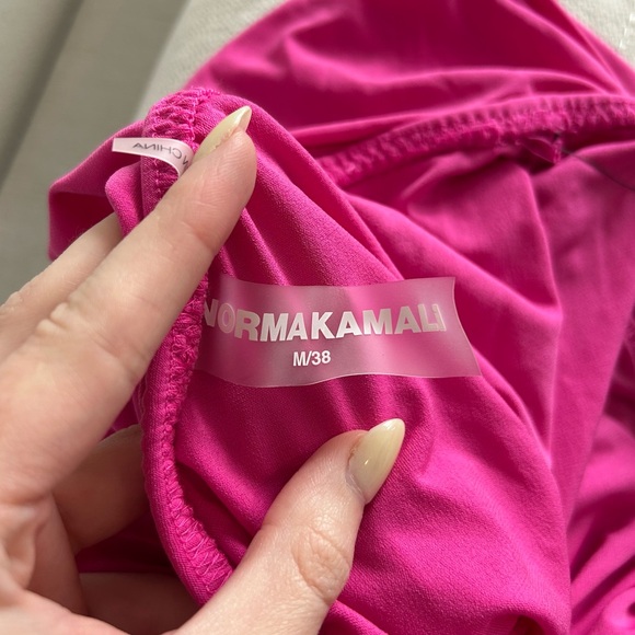 NEW Norma Kamali Diana Gown Orchid Pink - Picture 8 of 8